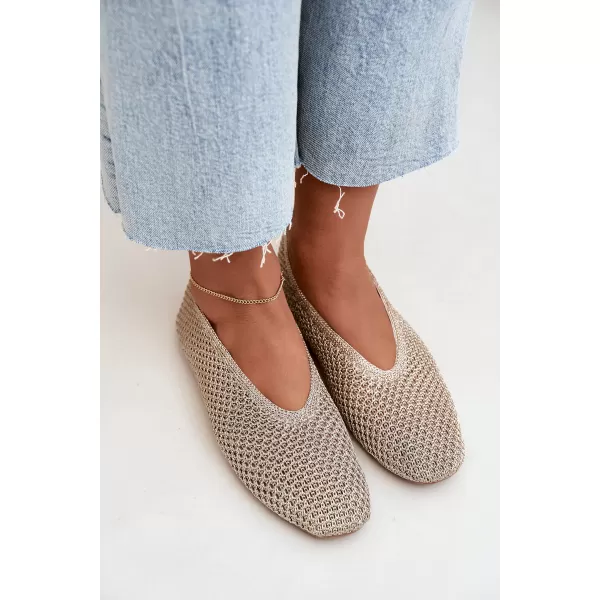  Ballerinas für Damen BOTO CH956 GOLD 