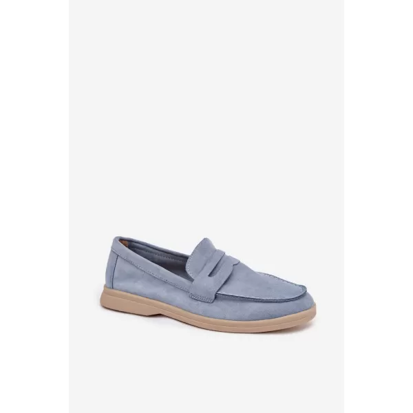  Damenmokassins BOTO QQ-278 BLAU 