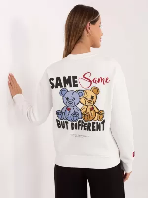 Damen-Sweatshirt SUBLEVEL D10608BC02568J WEIß