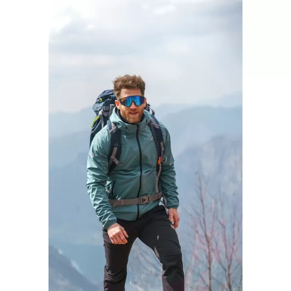  Wasserdichte Softshelljacke für Herren NORDBLANC EXPEDITIOUS NBSSM8323 GRÜN 