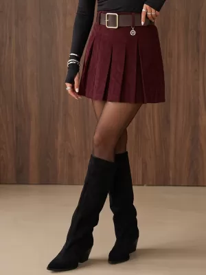Damen-Shorts DSTREET SY0602 BURGUND