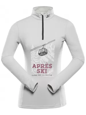 Schnell trocknendes Damen-T-Shirt ALPINE PRO STANSA 2 DÄMMERUNGSBLAUE VARIANTE FR