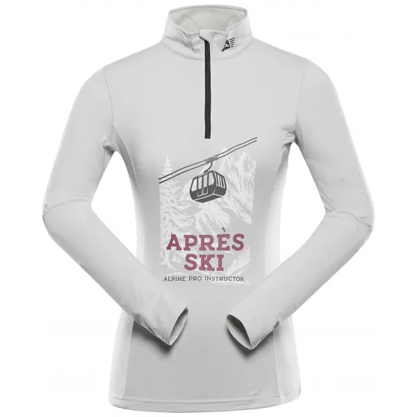  Schnell trocknendes Damen-T-Shirt ALPINE PRO STANSA 2 DÄMMERUNGSBLAUE VARIANTE FR 