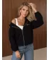 Damen-Sweatshirt DSTREET BY1581 SCHWARZ