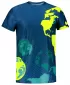 Herren Freizeithemd Premium ALTISPORT VOJ/ALM130TR06 MARINEBLAU-FLUOGELB