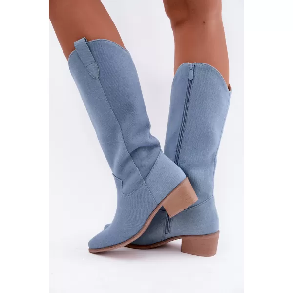  Damenstiefel BOTO LQ-115 BLAU 