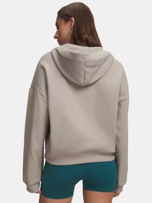Damen-Sweatshirt UNDER ARMOUR ICON FLEECE HZ HOODIE 6012843-203 BRAUN
