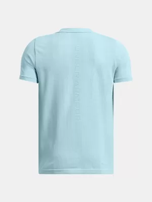 T-Shirt für Jungen UNDER ARMOUR VANISH SEAMLESS SS 1388130-494 BLAU