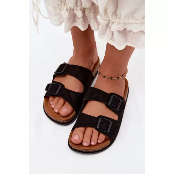  Damenhausschuhe BOTO 56301-1 SCHWARZ 