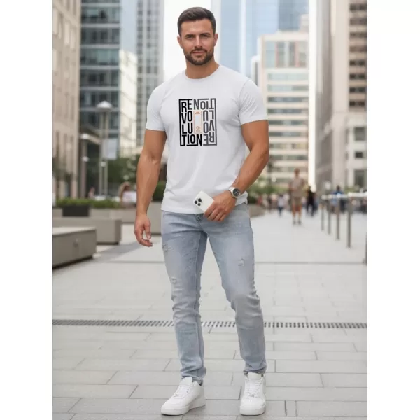  Herren-T-Shirt DSTREET NX0143R-WH WEIß 