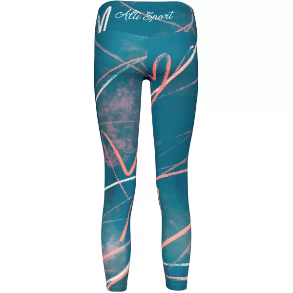  Lange Premium-Leggings für Damen (neue Größen) ALTISPORT VOJ/ALW082LEG05 KEROSIN 