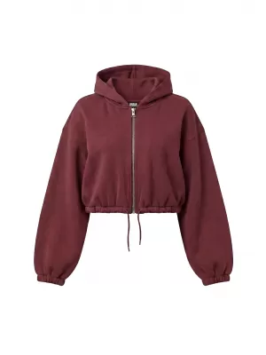 Damen-Sweatshirt URBAN CLASSICS TB8635-00606 BURGUND