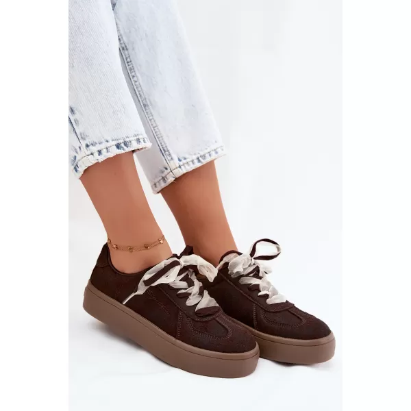  Damen-Sneaker BIG STAR SHOES UU274004 BRAUN 
