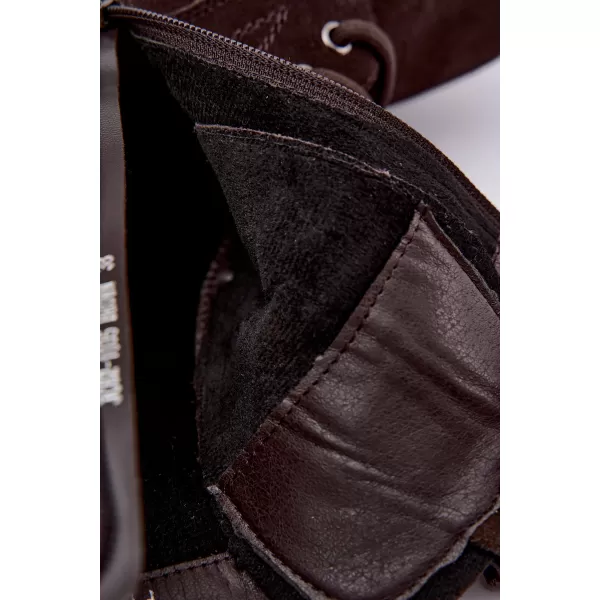  Damen-Stiefeletten D&A JC62-1035 BRAUN 