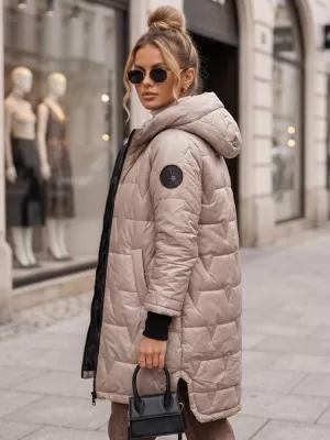 Damenjacke DSTREET TY5790 KARAMELL