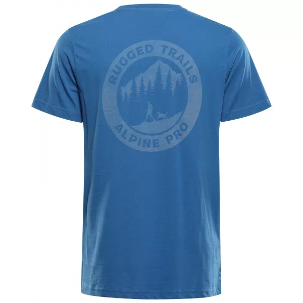  Herren-T-Shirt ALPINE PRO TERMES 4 VALLARTA BLAUE VARIANTE PA 