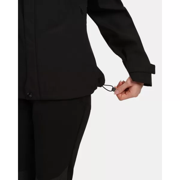  Damen-Hardshelljacke KILPI MONTANA-W 1L0102KI SCHWARZ 