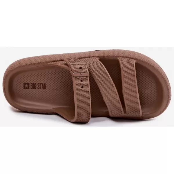  Damenhausschuhe BIG STAR SHOES 42155-19 BRAUN/BEIGE 