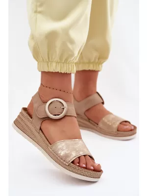 Damensandalen INBLU RV000013 SAND