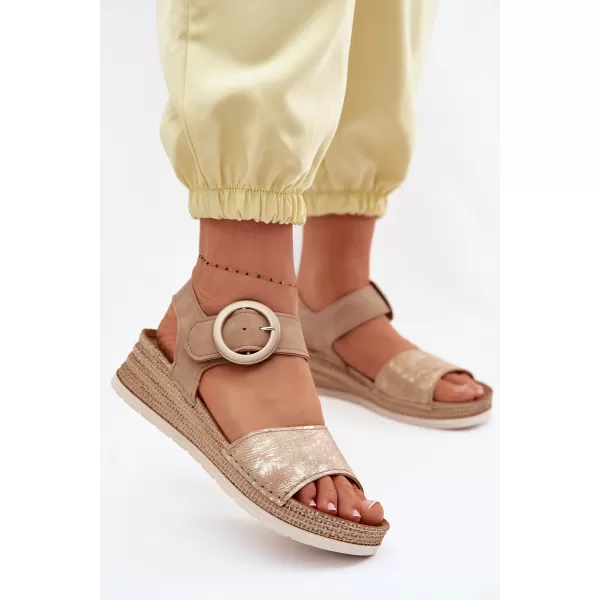  Damensandalen INBLU RV000013 SAND 