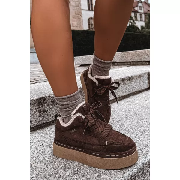  Damenschuhe BIG STAR SHOES UU274188 BRAUNE/BEIGE SCHATTEN 