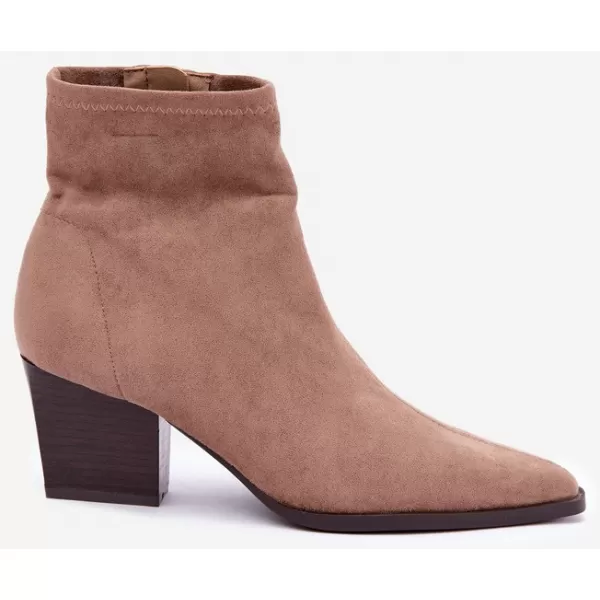  Damen-Stiefeletten BOTO D-209 BROWN BRAUN 