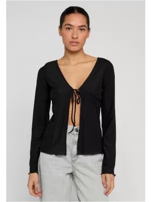 Strickjacke für Damen URBAN CLASSICS TB8187 SCHWARZ