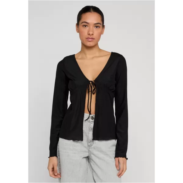  Strickjacke für Damen URBAN CLASSICS TB8187 SCHWARZ 