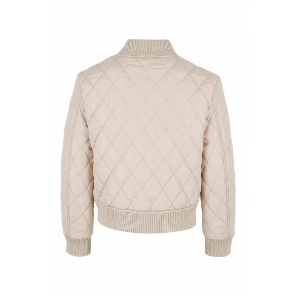  Steppjacke für Mädchen URBAN CLASSICS UCK806-02903 WEIßER SAND 