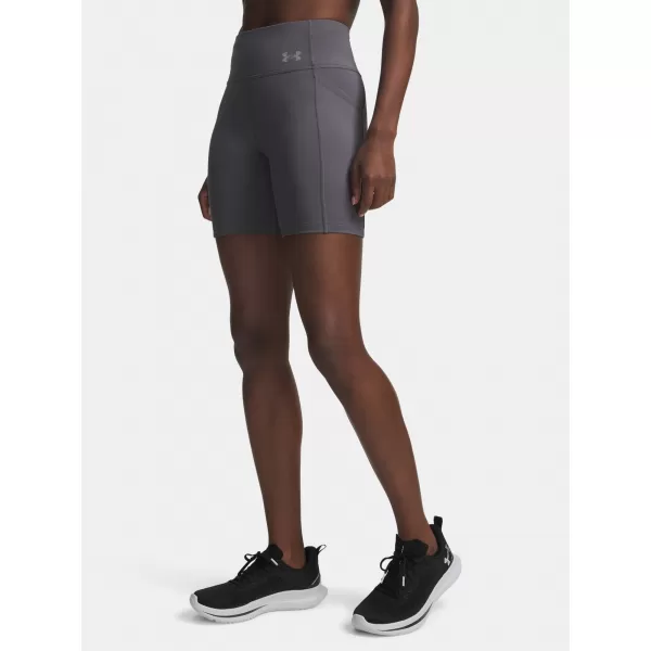  Damen-Shorts UNDER ARMOUR UA VELOCITI 6IN FITTED SHORT 6009498-025 GRAU 