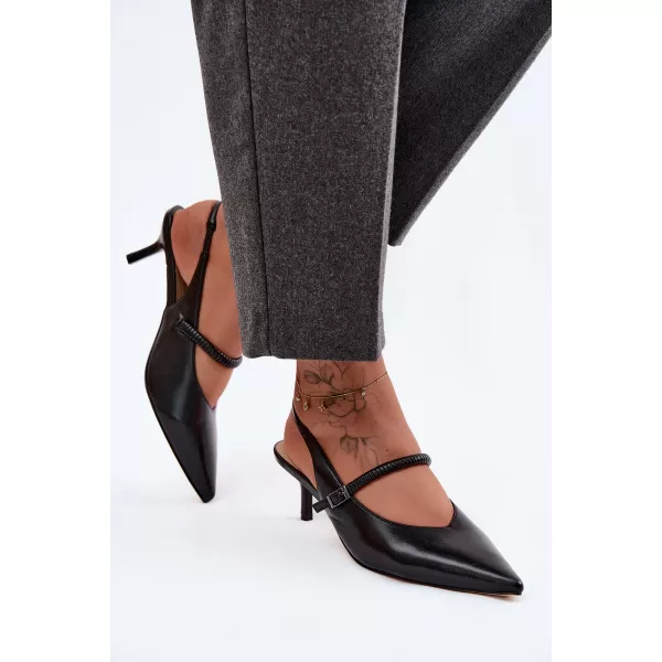  Damensandalen D&A CR61-3046 SCHWARZ 
