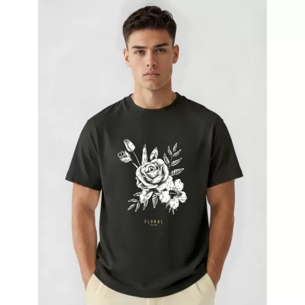  Herren-T-Shirt DSTREET NX1040R-BK-O SCHWARZ 