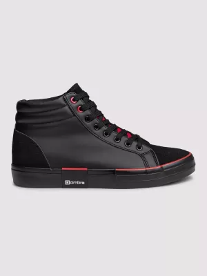 Knöchelsneaker für Herren OMBRE OM-FOTH-0240 SCHWARZ
