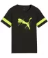 Kinder-T-Shirt PUMA ATTACANTO LOGO JERSEY JR 66104603 PUMA BLACK/LIMETTE SQUEEZE