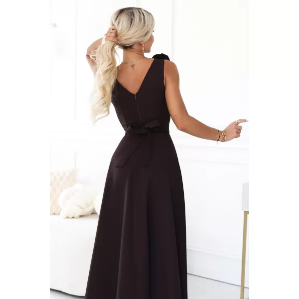  Kleid NUMOCO 643-10 SCHOKOLADENBRAUN 