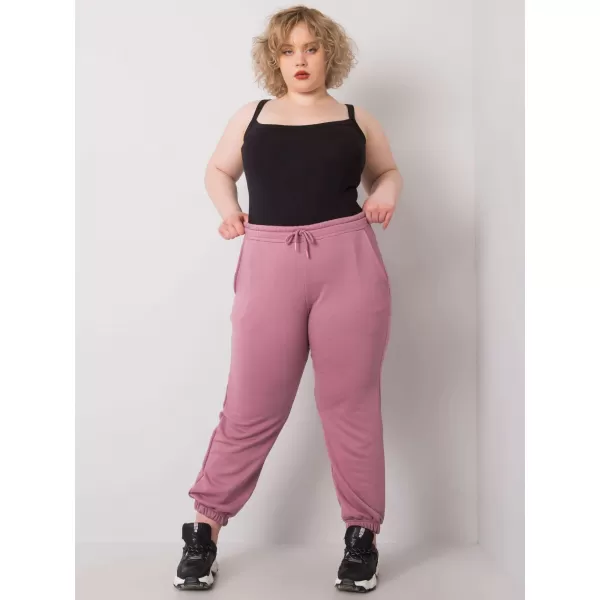  Damen-Jogginghose BASIC FEEL GOOD RV-DR-6331.86 DUNKELROSA 