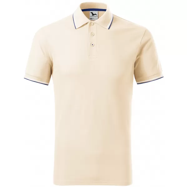  Herren-T-Shirt mit Kragen MALFINI FOCUS 232 MANDEL 