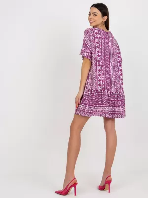 Kleid SUBLEVEL D73771M30306C VIOLETT
