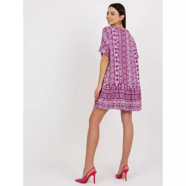  Kleid SUBLEVEL D73771M30306C VIOLETT 