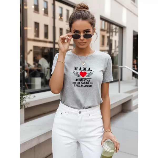  Damen-T-Shirt DSTREET NX5026RY-AS HELLGRAU 