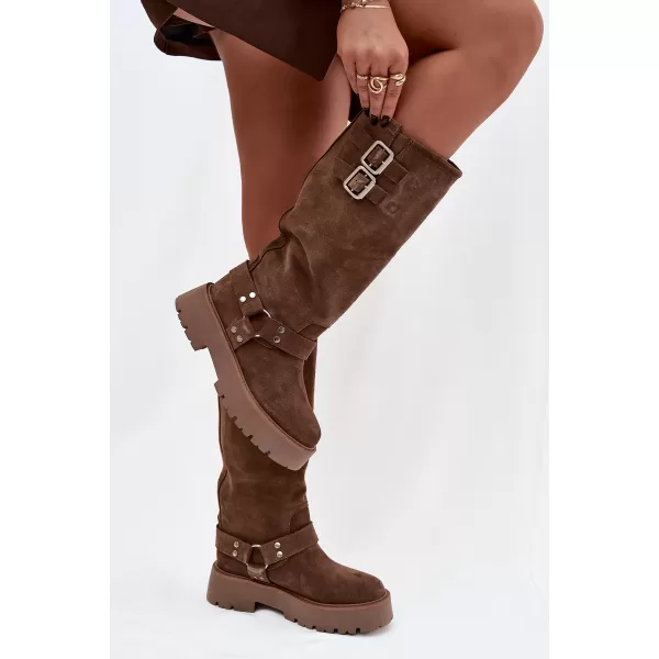  Damenstiefel BIG STAR SHOES OO274A182 BEIGE 