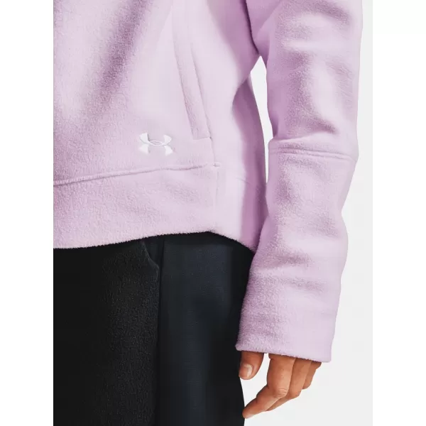  Damen-Sweatshirt UNDER ARMOUR RECOVER FLEECE WRAP NECK 1356347-570 LILA 