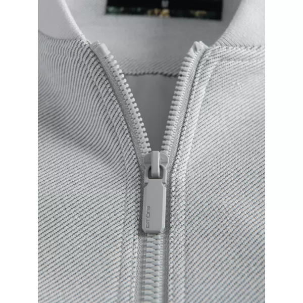  Bomberjacke für Herren OMBRE C583 HELLGRAU 
