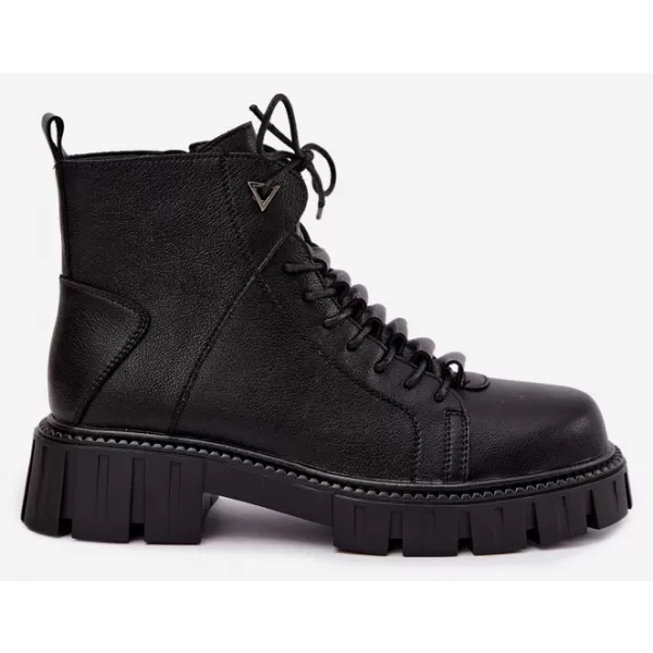  Damen-Stiefeletten D&A JC62-1044 SCHWARZ 