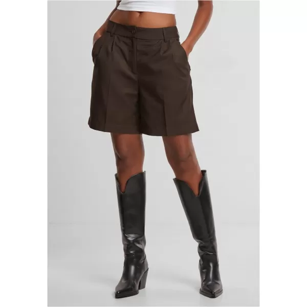  Bermudashorts für Damen URBAN CLASSICS TB7196-00075 BRAUN 