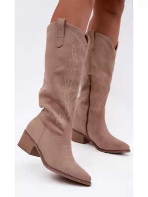 Damenstiefel BOTO LQ-159 BEIGE