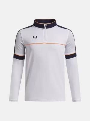 Jungen-Sweatshirt UNDER ARMOUR UA B CHALLENGER TRAINING QZ 6004080-100 WEIß