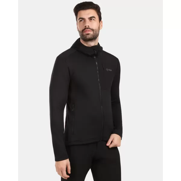  Fleece-Sweatshirt für Herren KILPI SEVELEN-M 1M0202KI SCHWARZ 