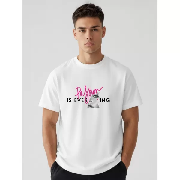  Herren-T-Shirt DSTREET NX1028R-WH-O WEIß 