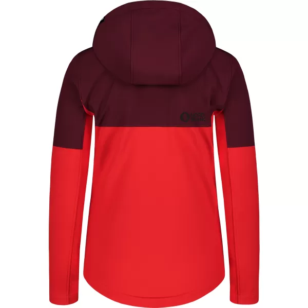  Damen-Sweatshirt NORDBLANC HIDA NBSSL8342 ROT 